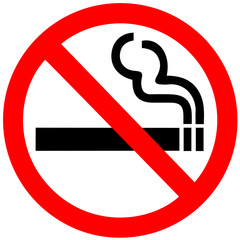 Cigarette interdite