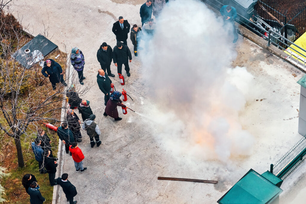 incendie point de rassemblement quelles normes