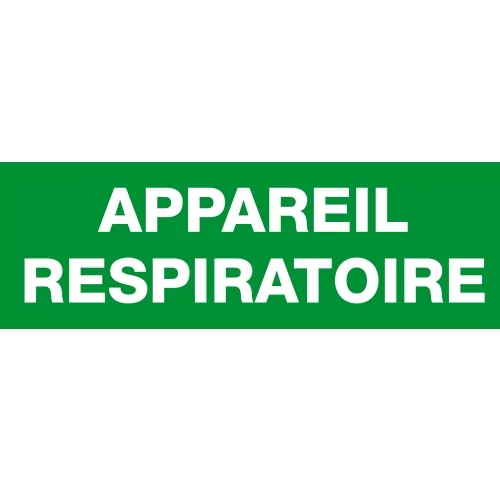 APPAREIL RESPIRATOIRE