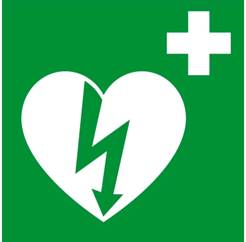 Panneau DEFIBRILLATEUR - Signalisation de Premier secours - SEC010