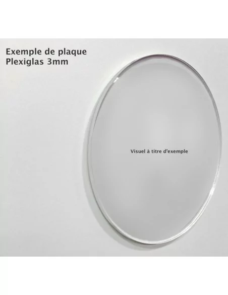 Exemple plaque plexiglas