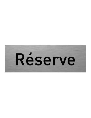 Réserve