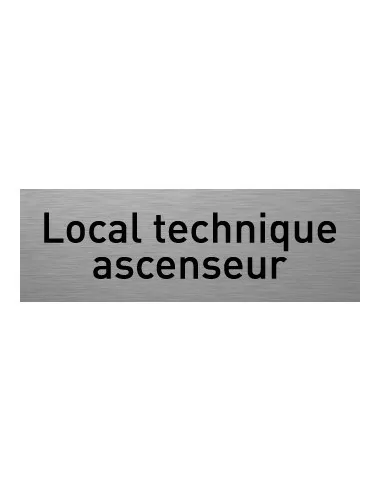 Local Technique Ascenseur