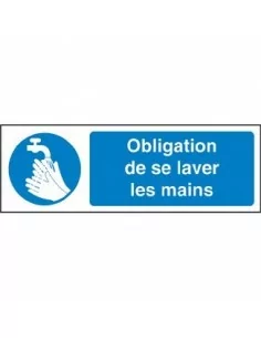 Obligation de se laver les mains