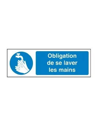 Obligation de se laver les mains