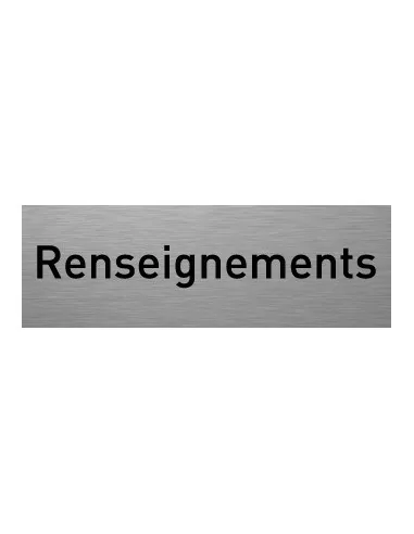 Renseignements