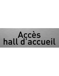 Accès hall d'accueil