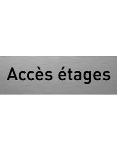 Accès étages