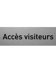 Accès visiteurs
