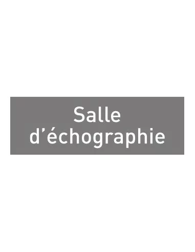 Salle d'échographie