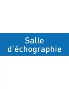 Salle d'échographie