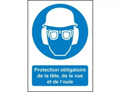Protection tête, vue et ouïe