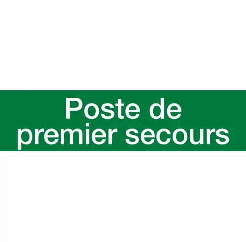 Poste de premier secours