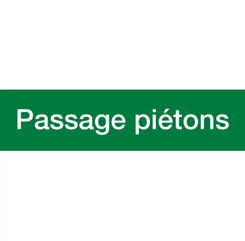 Passage piétons