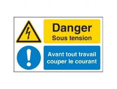 Danger sous tension