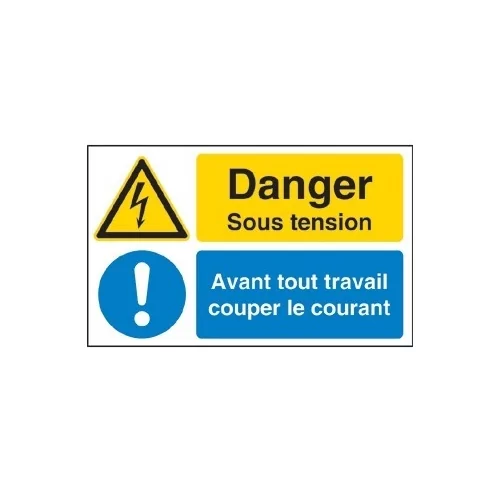 Danger sous tension