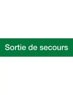 Sortie de secours