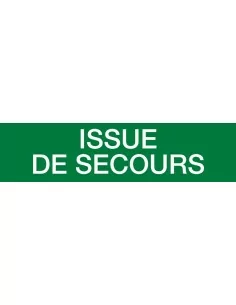 Issue de secours