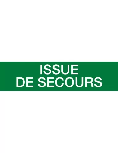 Issue de secours