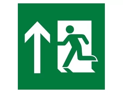 Sortie de secours en haut