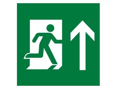 Sortie de secours en haut