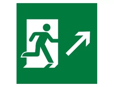 Sortie de secours en haut