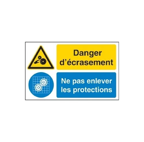 Danger d'écrasement