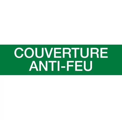 Couverture anti-feu