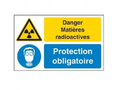 Danger matières radioactives