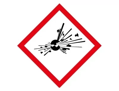 Explosif matières instables - Bombe explosant