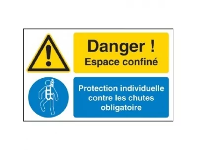 Espace confiné protection individuelle contre les chutes