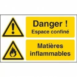 Espace confiné matières inflammables