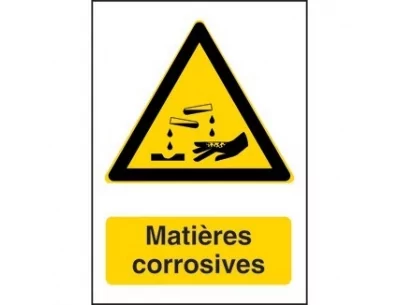 Matières corrosives
