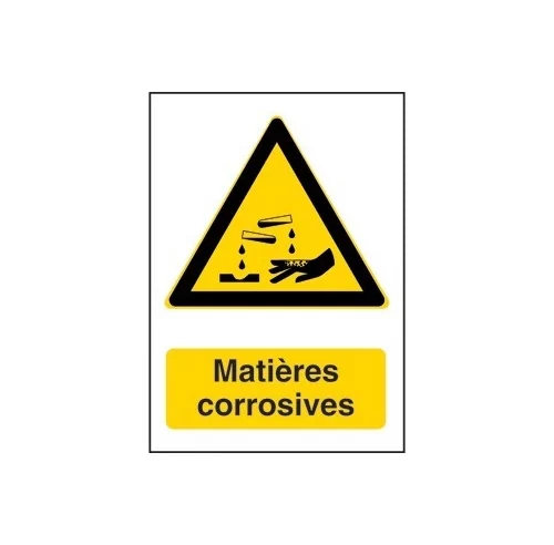 Matières corrosives