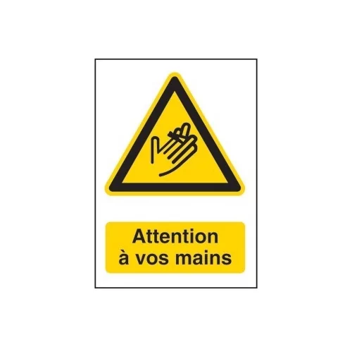 Attention à vos mains