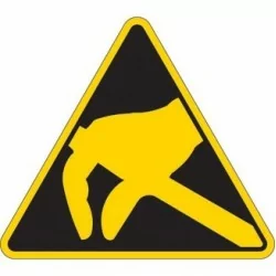 Danger électrostatique