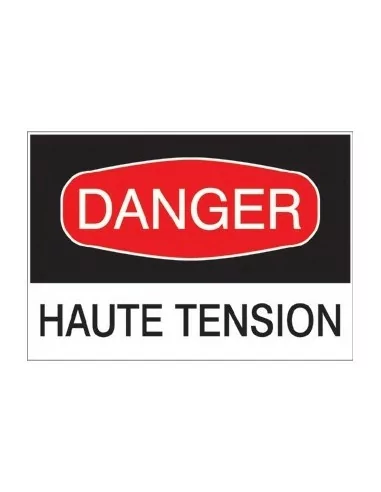 Danger haute tension