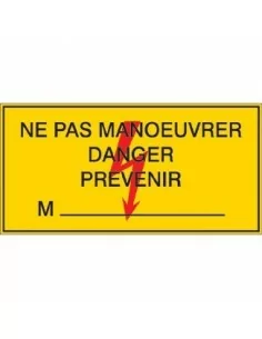 Ne pas manœuvre