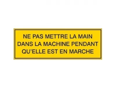 Ne pas mettre la main