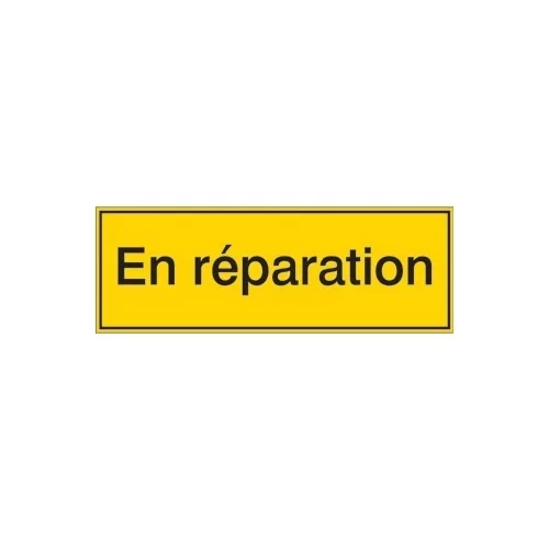 En réparation