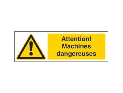Attention machine dangereuse