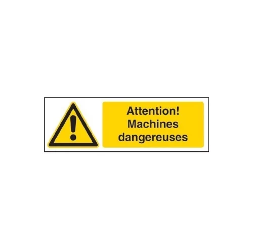 Attention machine dangereuse 