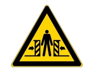 Danger d'écrasement