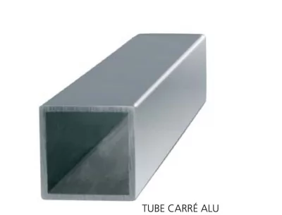 Poteau Aluminium carré