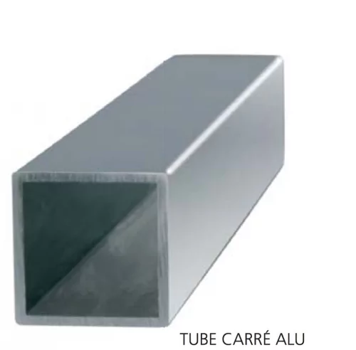 Poteau Aluminium carré