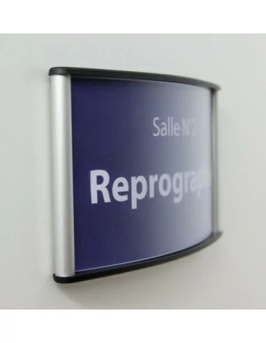 Plaque De Propreté Rectangulaire En Aluminium - Adhésive - 300 X 150 Mm DUVAL