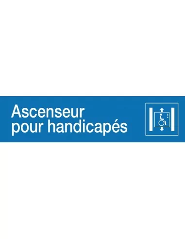 Ascenseur handicapés