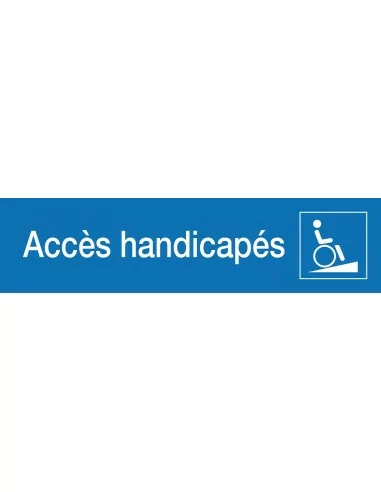 Accès handicapés