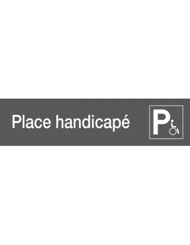 Place réservée aux handicapés