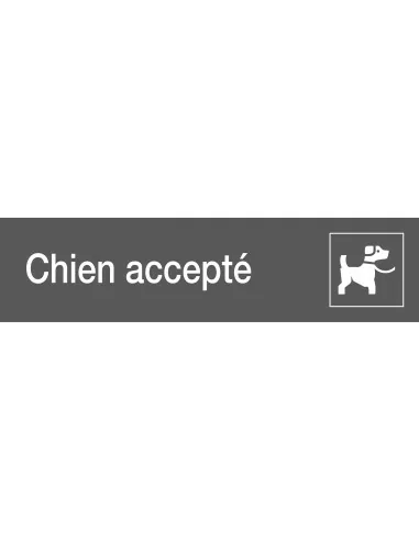 Chien accepté